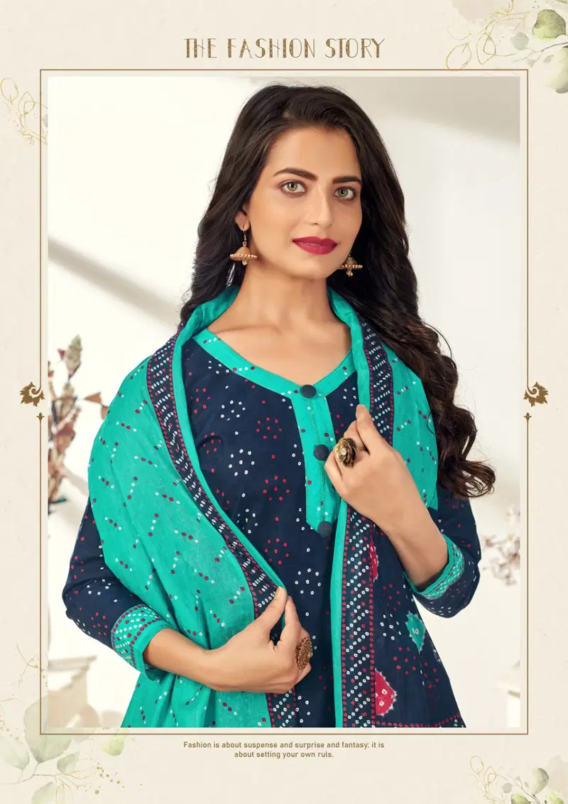 Mayur Bandhani Vol-11 Latest Fancy Designer Printed Pure Cotton Punjabi Salwar Suit Collection